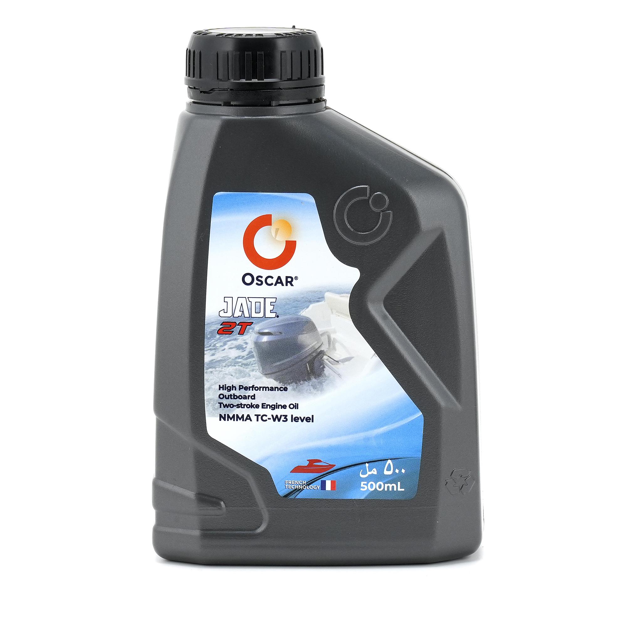 Oscar Jade 2T Outboard NMMA TC-W3 500mL - Oscar Lubricants