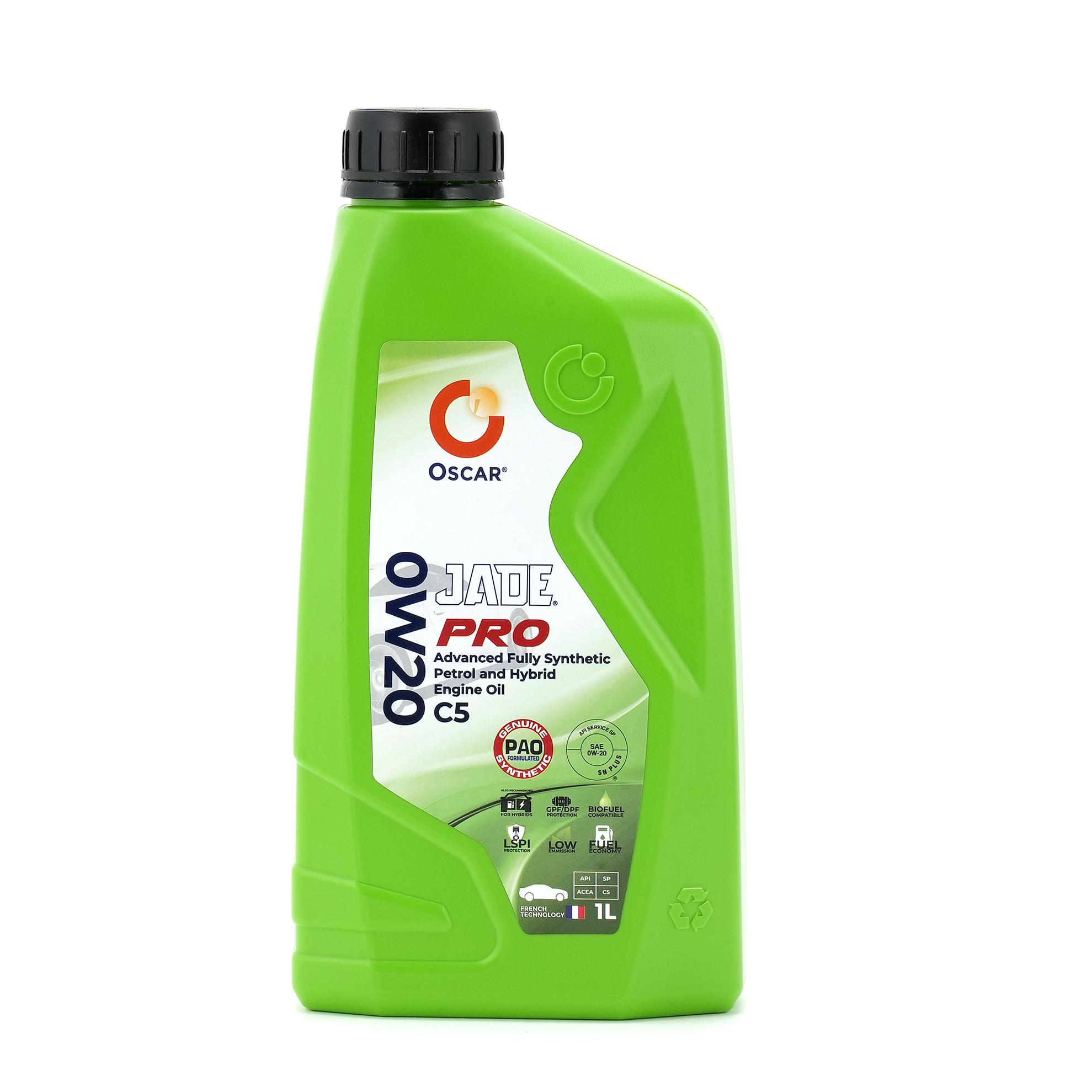 Oscar Jade Pro SAE 0W20 ACEA C5, API SP - Oscar Lubricants