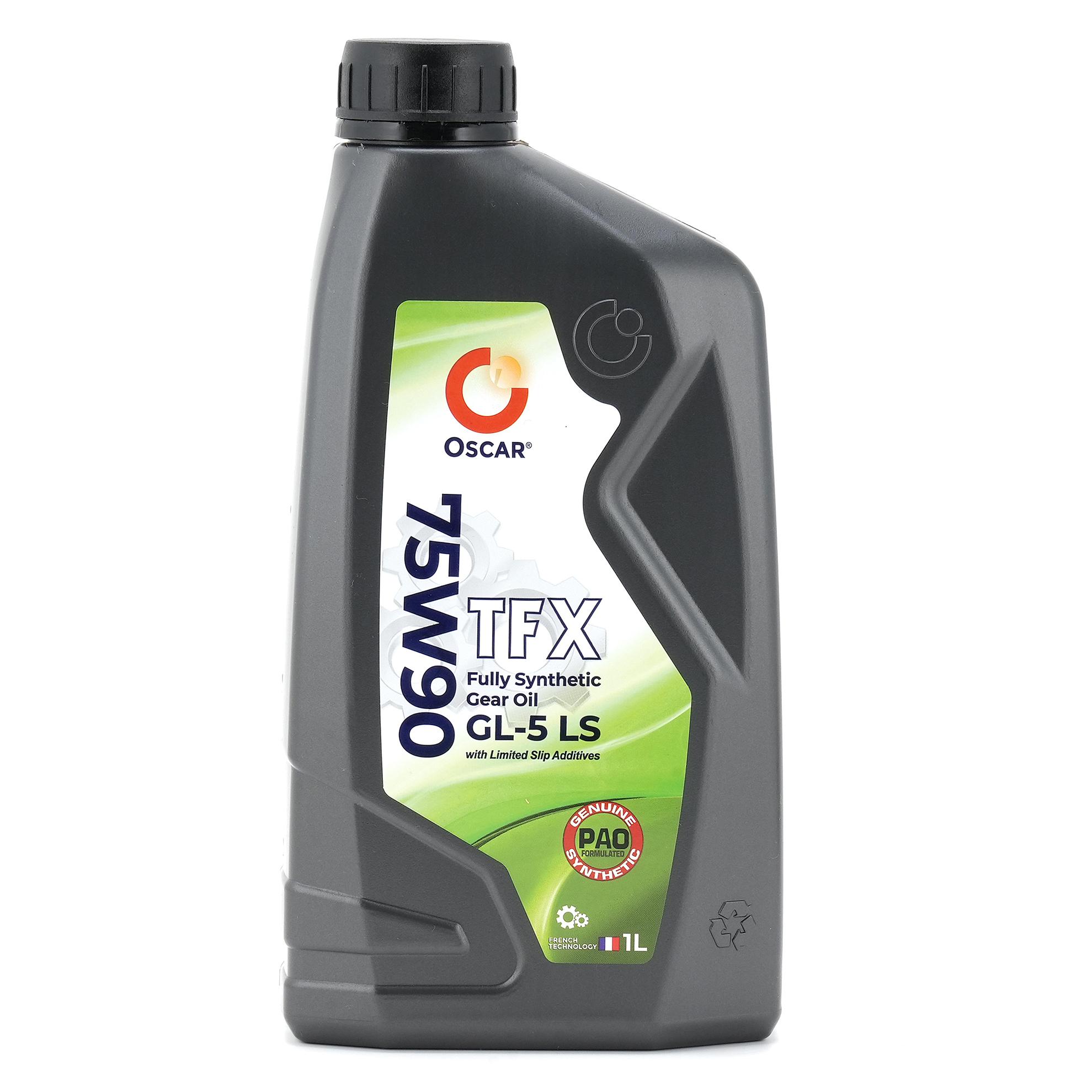 Oscar TFX SAE 75W90 API GL-5 LS - Oscar Lubricants